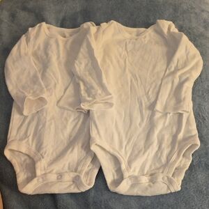 Carter's White Long Sleeve Bodysuit for Everyday Comfort